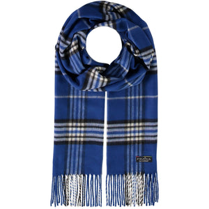 MEN'S PLAID SCARF-Scarves & Wraps-V. FRAAS-ROYAL-Coriander