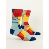 MEN'S SOCKS | COOL ASS GRANDPA-Socks & Footwear-BLUE Q-Coriander