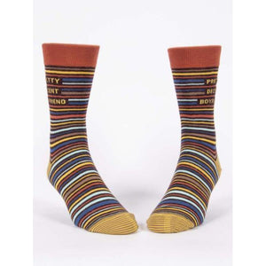 MEN'S SOCKS | PRETTY DECENT BOYFRIEND-Sock-BLUE Q-Coriander