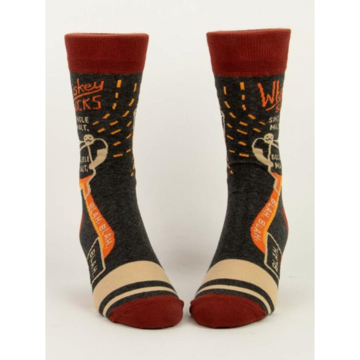 MEN'S SOCKS | WHISKEY-Socks-BLUE Q-Coriander