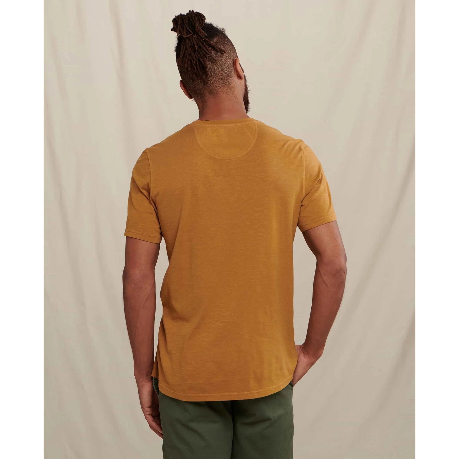 MEN'S SS HENLEY | PRIMO-Shirts & Tops-TOAD&CO-Coriander