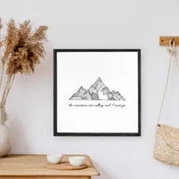 MOUNTANS CALLING-Home Decor-HOEKSTRA-Coriander