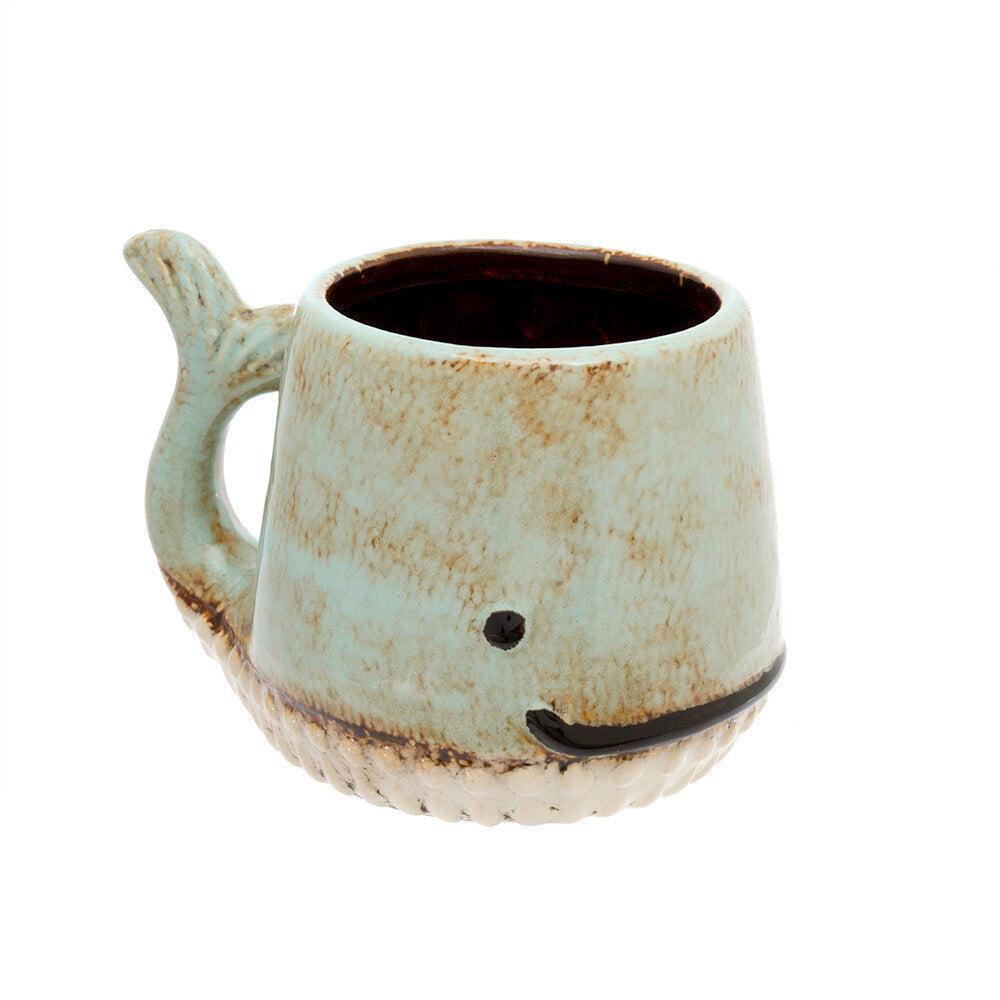 MUG | AQUA WHALE-Mugs-INDABA TRADING-Coriander
