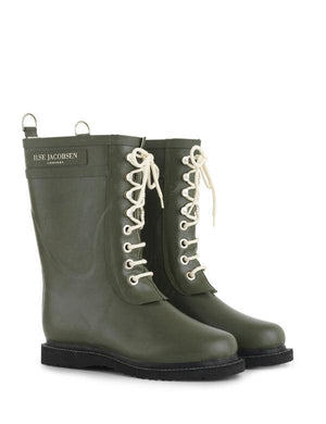 NATURAL RUBBER BOOT-Boots-ILSE JACOBSEN-37-ARMY-Coriander
