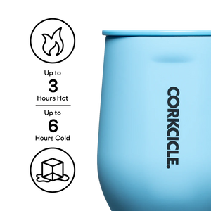 NEON LIGHTS STEMLESS WINE CUP SANTORINI-Drinkware-CORKCICLE-Coriander