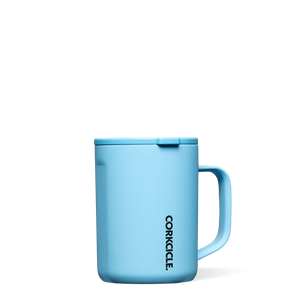 NEON LIGHTS TRAVEL COFFEE MUG SANTORINI 16 OZ-Travel Mug-CORKCICLE-Coriander