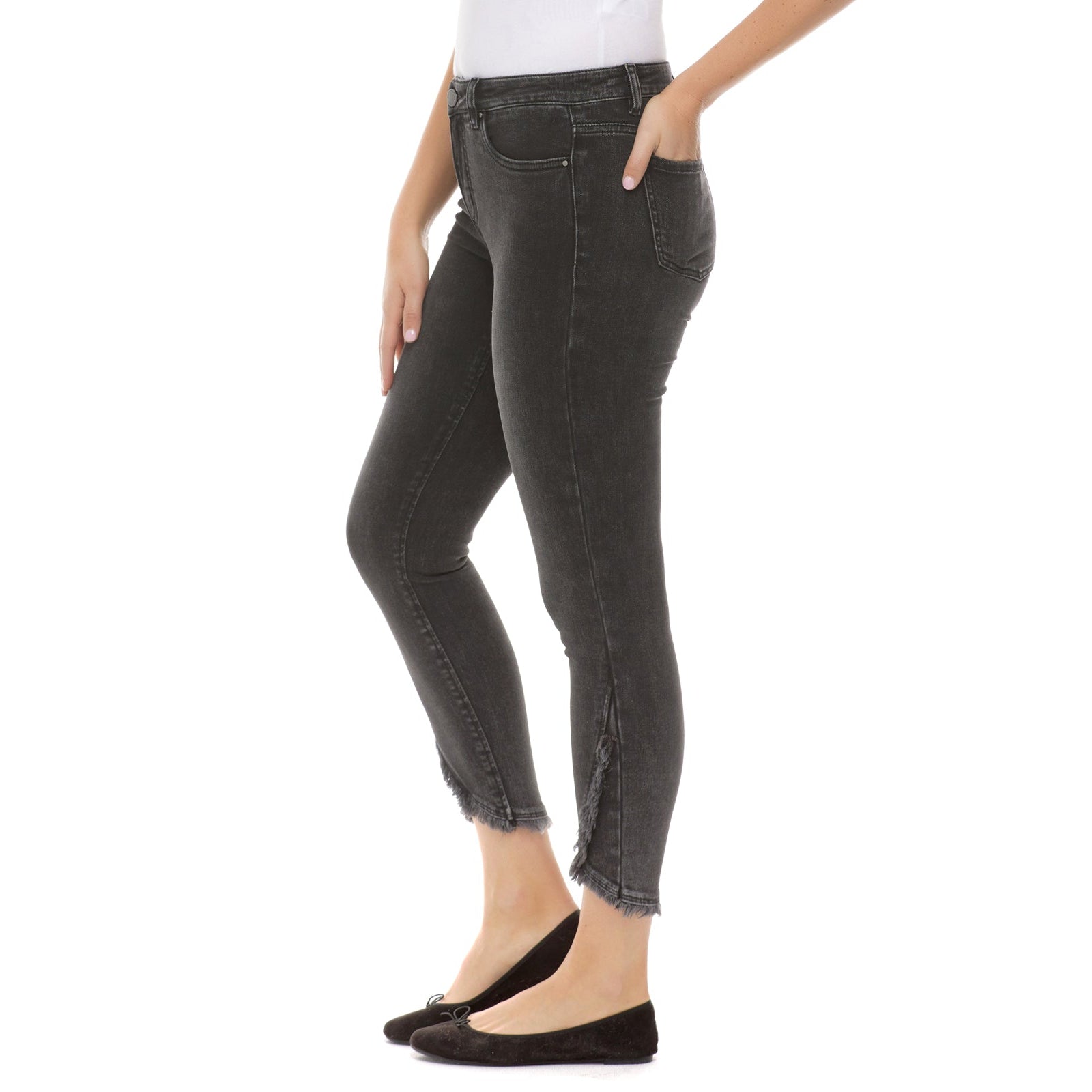 FRENCH DRESSING JEANS OLIVIA TULIP HEM ANKLE Coriander
