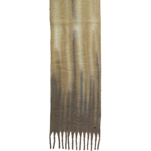OMBRE BOUCLE TASSEL WRAP-Scarf-V. FRAAS-BROWN-Coriander