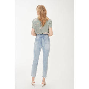 PULL ON TULIP HEM-Jeans-FRENCH DRESSING JEANS-Coriander