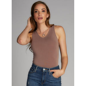 BAMBOO REVERSE CAMI-Basic-CEST MOI-ONE SIZE-MOCHA-Coriander