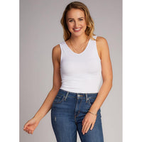 REVERSIBLE CAMI | BAMBOO-Basics-CEST MOI-ONE SIZE-White-Coriander