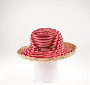RUCCO CLOCHE-Hats-CANADIAN HAT-ONE-RED-Coriander
