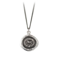 RUNNING HORSE TALISMAN-Necklace-PYRRHA DESIGN-Coriander