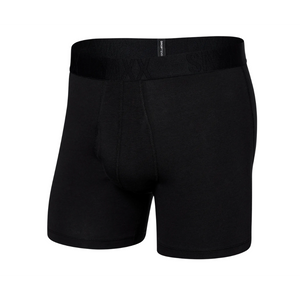 SAXX COOLING COTTON BOXER BLACK-Underwear-SAXX-Coriander