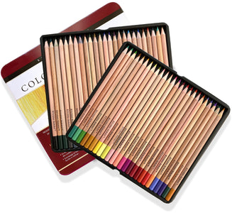 SET OF 50 COLOURED PENCILS-Pencil-PETER PAUPER PRESS-Coriander