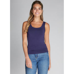 SHORT TANK-Top-CEST MOI-ONE-Navy-Coriander