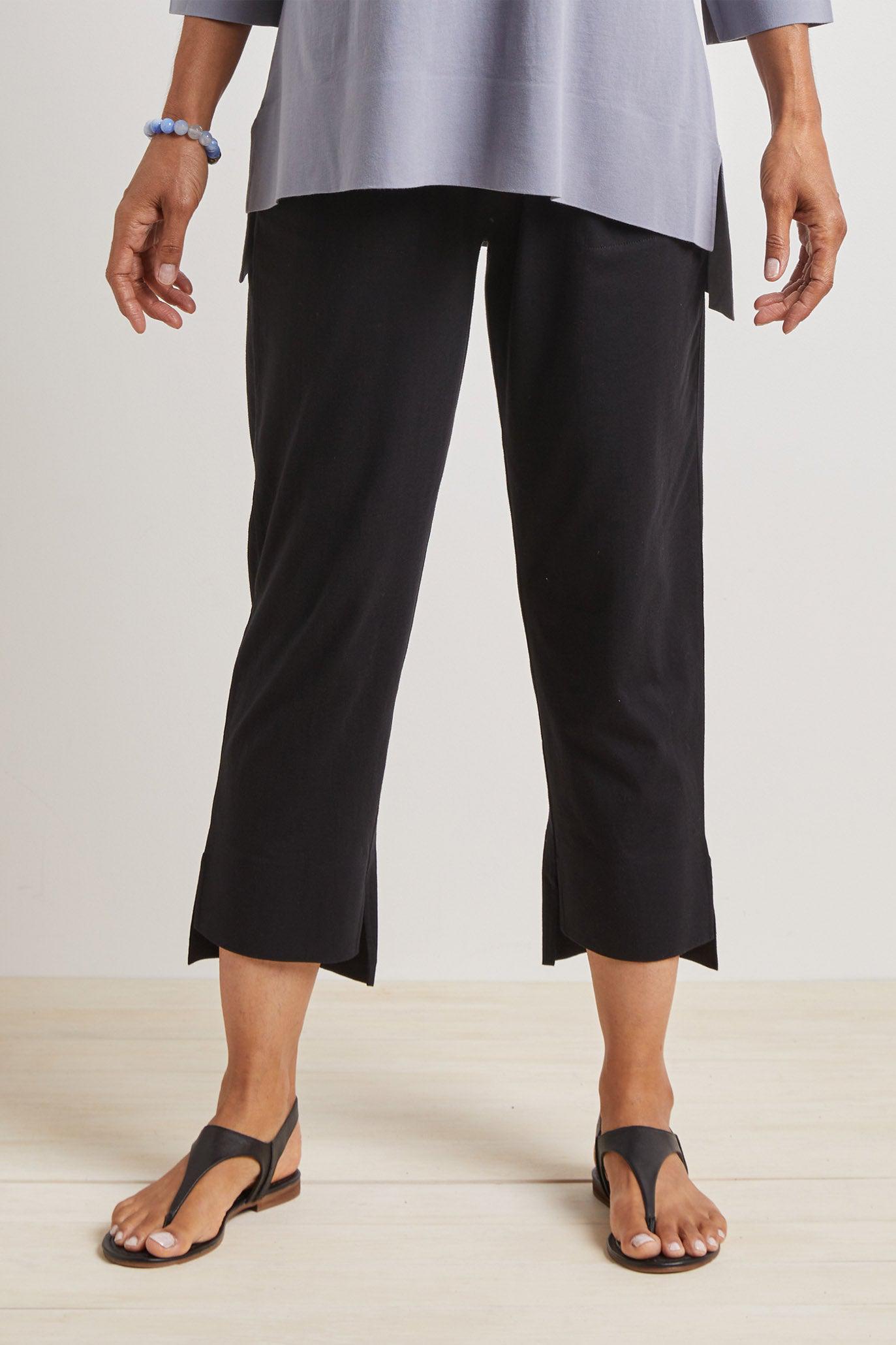 STEP HEM CAPRI-Pants-HABITAT-Coriander