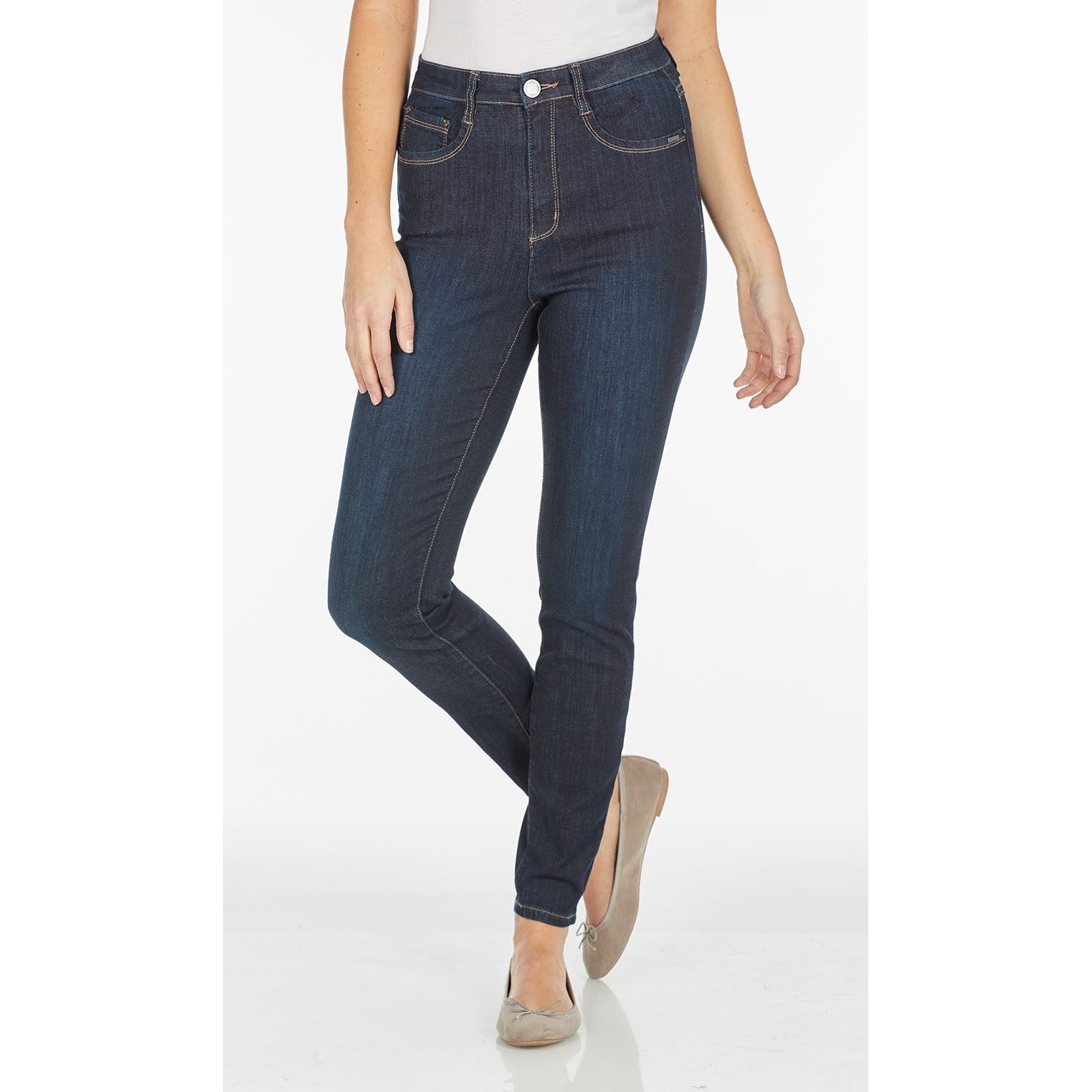 SUZANNE PETIT SLIM-Denim-FRENCH DRESSING JEANS-Coriander