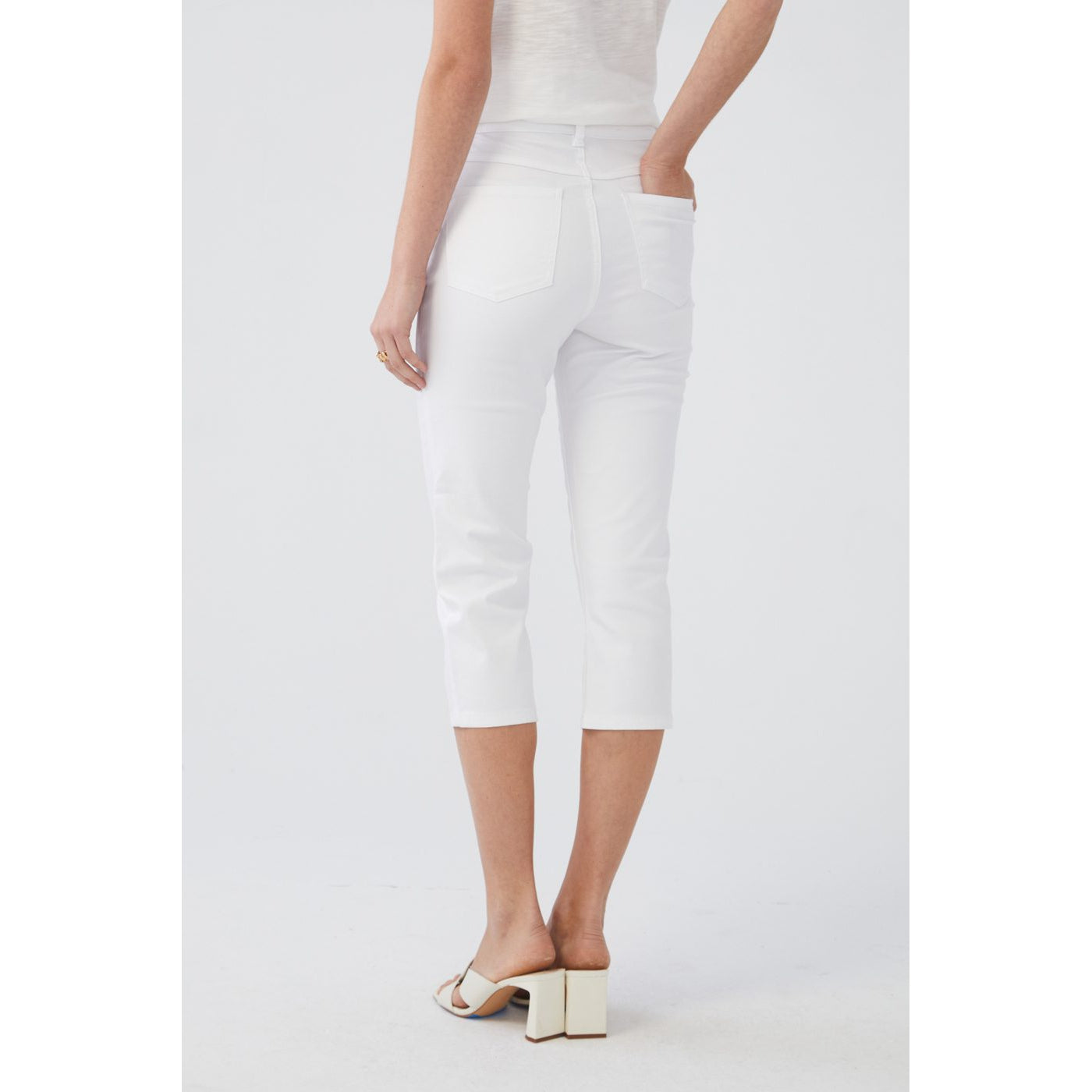 SUZANNE STRAIGHT CAPRI-Denim-FRENCH DRESSING JEANS-Coriander