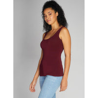 TANK TOP | SHORT-Top-CEST MOI-ONE-Bordeaux-Coriander