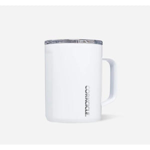 TRAVEL MUG-Mug-CORKCICLE-GLOSS WHITE-Coriander