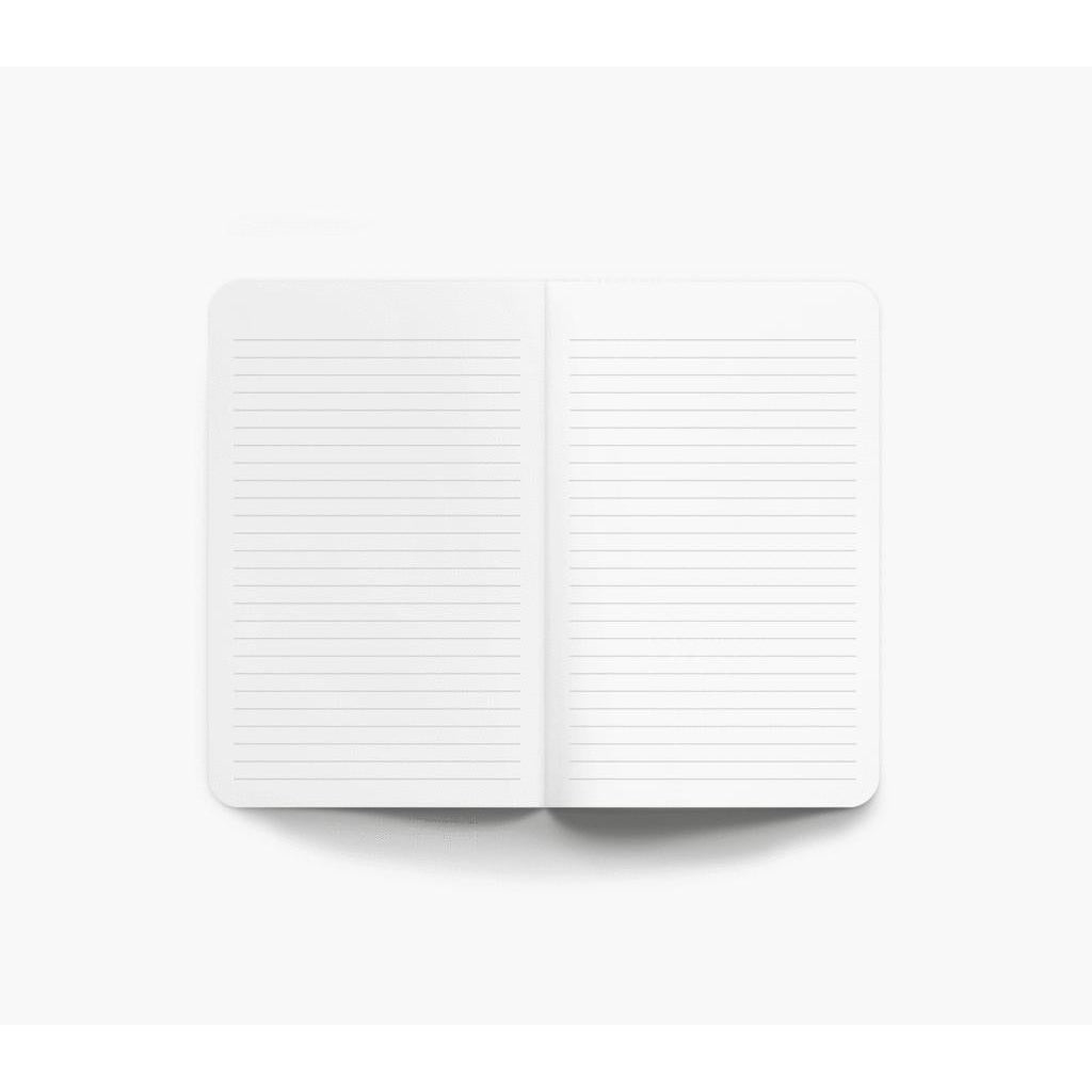 TUMBLING BLOCKS LAYFLAT NOTEBOOK-notebook-DENIK LLC-Coriander