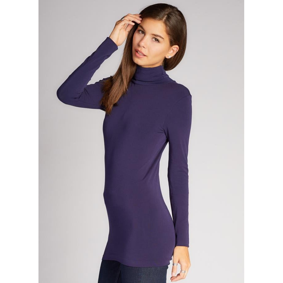 TURTLENECK TOP | LONGSLEEVE-Basics-CEST MOI-ONE SIZE-Navy-Coriander