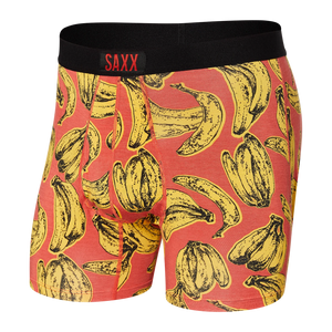 ULTRA BOXER BRIEF- BANANA PRINT-Intimates-SAXX-Coriander