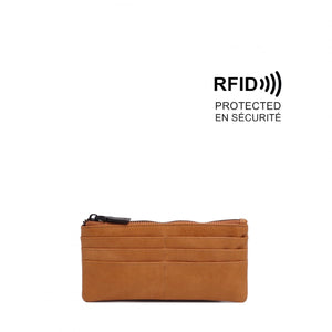 VEGAN WALLET | BRIELLA-Wallet-S-Q-SADDLE-Coriander