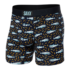 VIBE - FISH AND CHIPS-Underwear-SAXX-SMALL-FISH & CHIPS NAVY-Coriander
