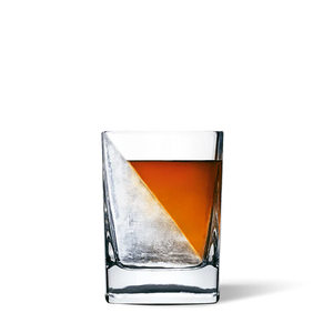 WHISKEY WEDGE GLASS SINGLE-Glassware-CORKCICLE-Coriander