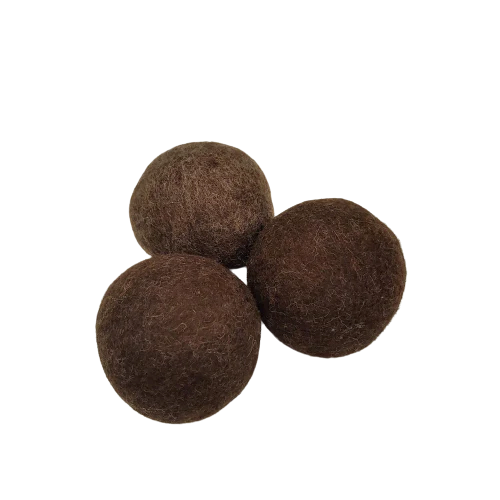 WOOL DRYER BALLS-Home-Moss Creek-BROWN-Coriander